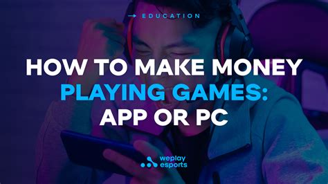 Making money playing games. Things To Know About Making money playing games. 